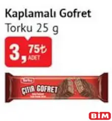 TORKU KREMALI GOFRET 25 G